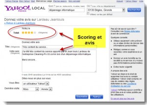 Annuaire local Yahoo!