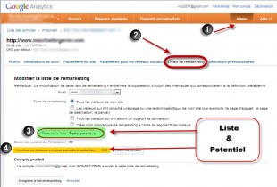 Liste de remarketing