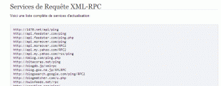 Ping xml rpc wordPress