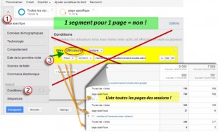 Une info pas disponible dans un segment