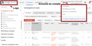 Nouvelle interface Adwords