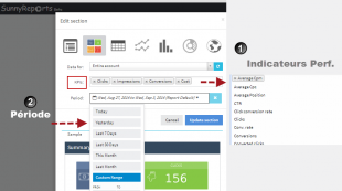 Construction du rapport avec SReports