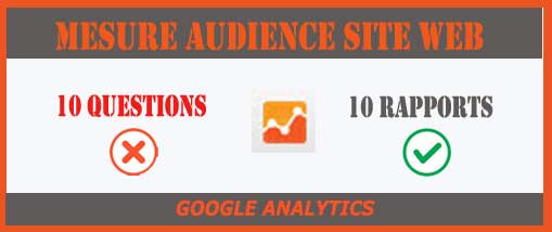 10 rapports Google analytics pour qualifier une audience