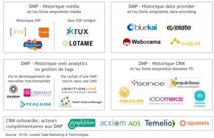 Typologie Dmp selon M13h