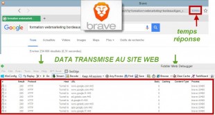 web traffic from brave chromium