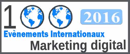 Top 100 mondial manifestations Marketing digital