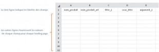 Fichier csv à personnaliser 