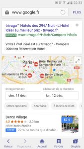 Lien comparateur d'hotels