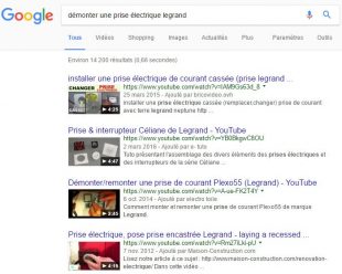 Serp essentiellement vidéos 