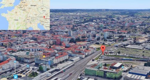 Locaux LinkedIn a Graz