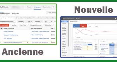 Alors quoi de neuf avec la nouvelle interface Google AdWords