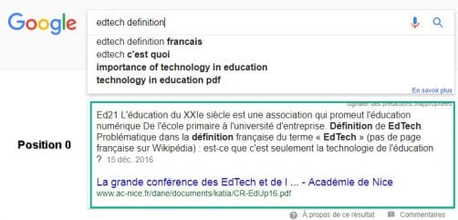 Qu'est ce qu'une Edtech ?