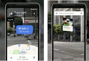 google map 2018 avec IA et VR