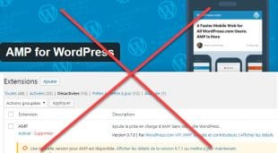 Désactivation de l'AMP de WordPress.com