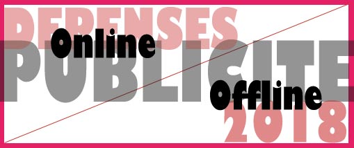 Marché publicitaire Offline et Online 2018