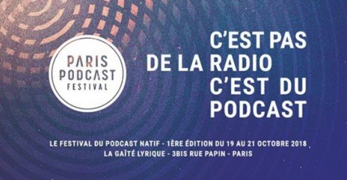 Paris podcasts festival