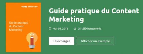 guide du content marketing