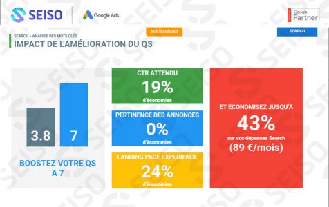 Seiso io Outil audit Gogoel ads