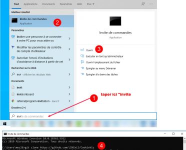 invite de commande windows