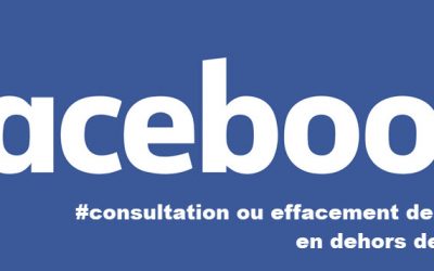 Consultation ou Effacement de votre activité en dehors de Facebook