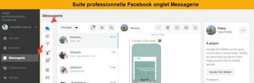 Messagerie suite professionnelle