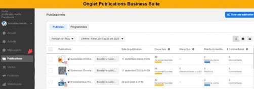 Publication suite professionnelle