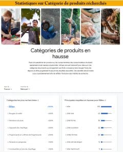 Outils Statistiques : categorie de produit recherchés sur google