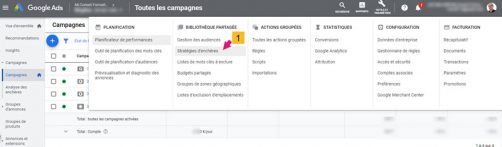 Extraction de données google ads pour smart campaign