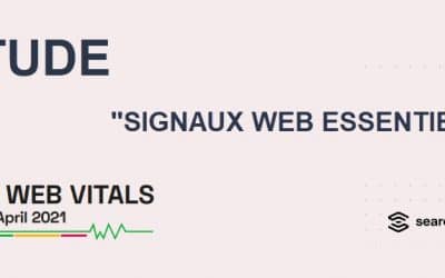 Etude sur les signaux web essentiels