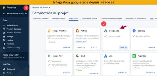 Integrer google ads pour google analytics 4