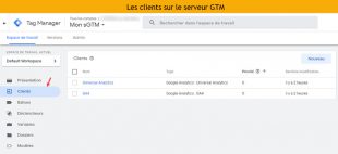 Vue navigation et client gtm google