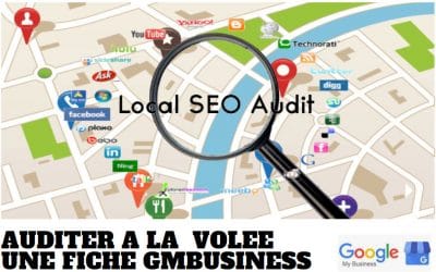 Auditer une fiche Google My business