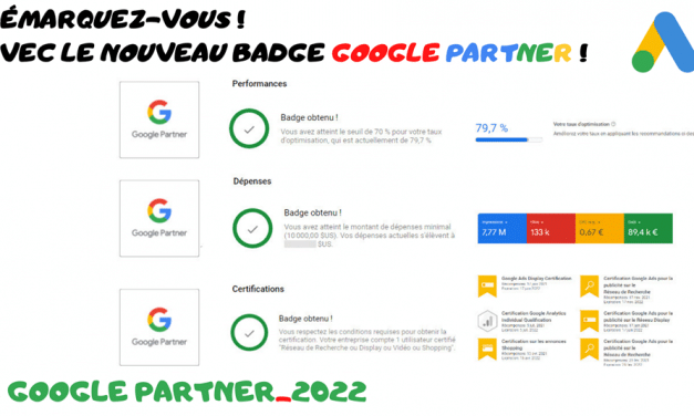 Le nouveau programme Google Partner 2022  est arrivé !