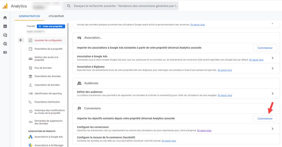 Migration ua vers ga4 conversion et events