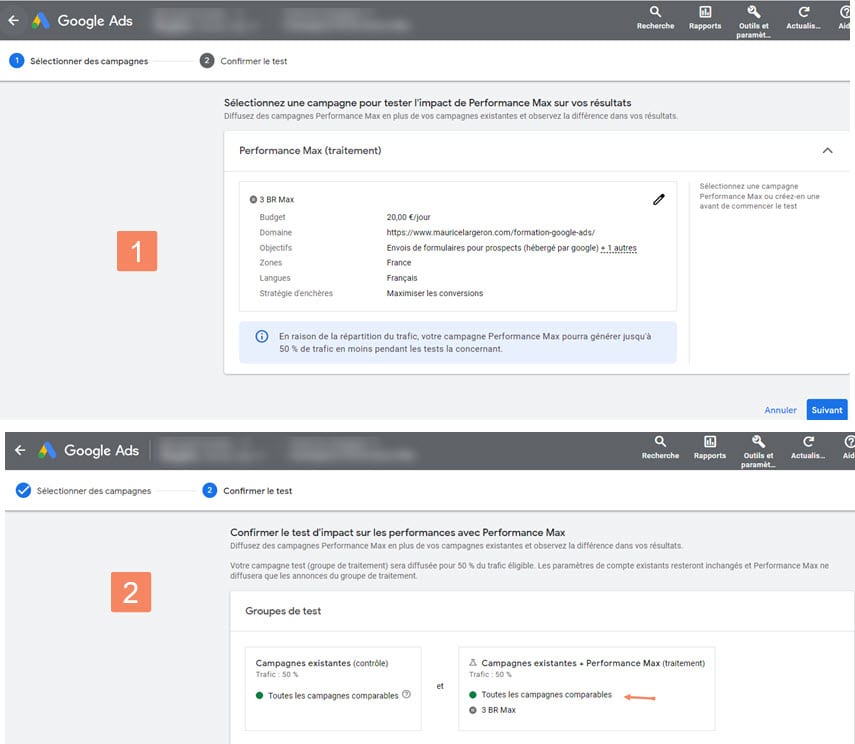 A/B tester les campagnes Performance Max en 2 clics !a