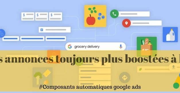 Les composants automatiques google ads