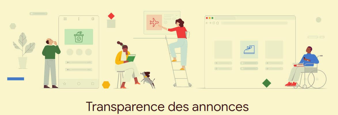 Transparence des annonces Google pour les internautes