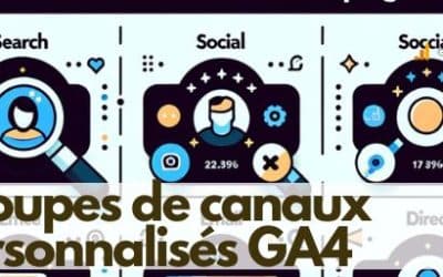 Arrivée des Groupes de canaux personnalises dans google analytics 4